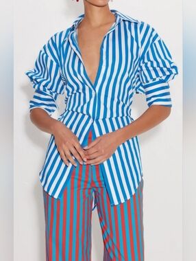 Simon Miller Buttons Front Buttons Blouse. Retail Price$268